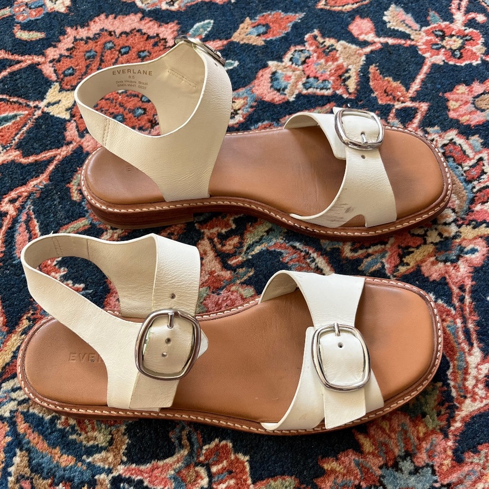 Everlane Twin Buckle Sandals